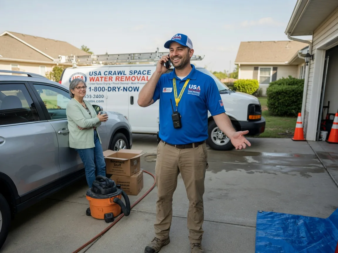 Crawl Space Water Removal Mauldin, SC FAQs
